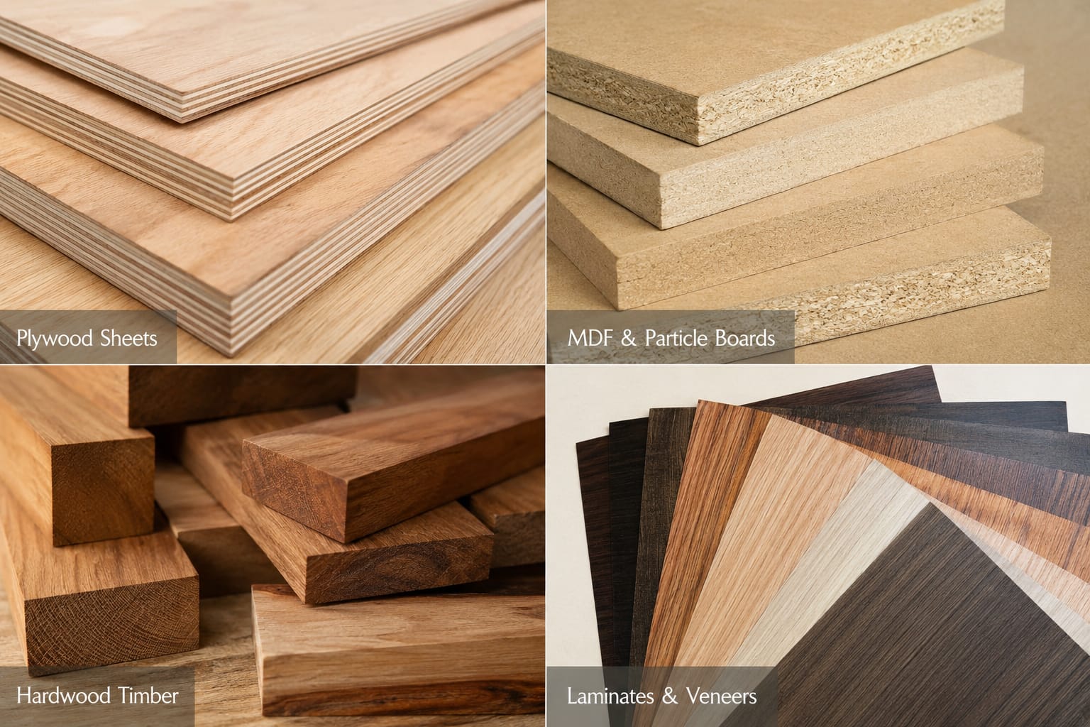 Wood & Timber Materials