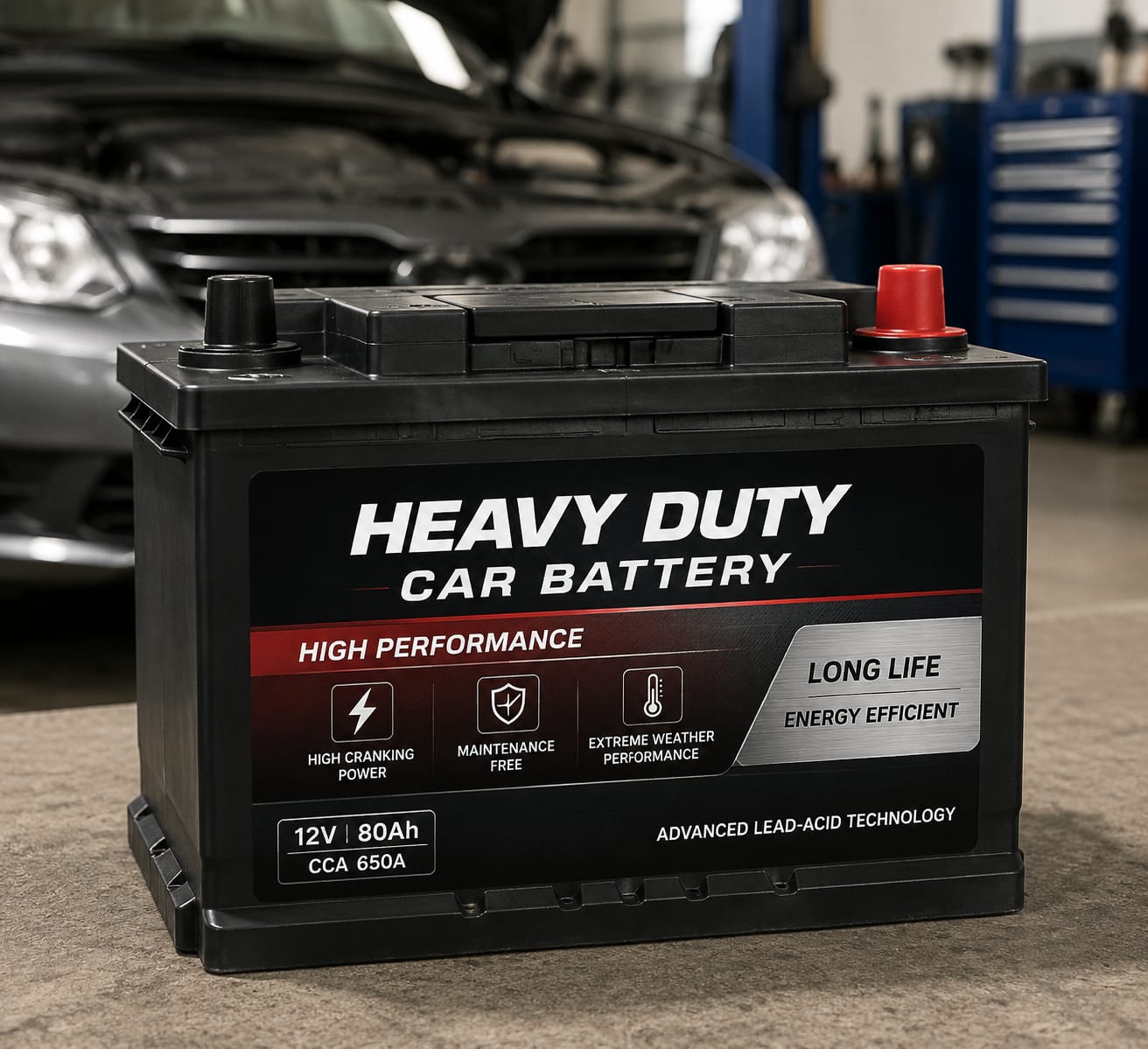 Heavy Duty Car Battery