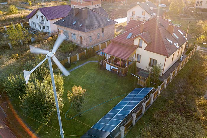 Residential Wind Turbine System