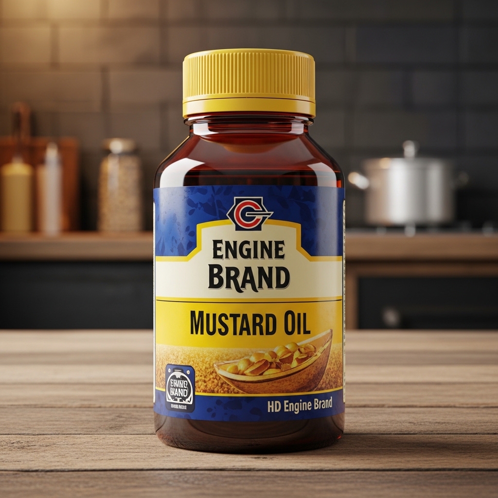 Engine Brand Mustard Oil