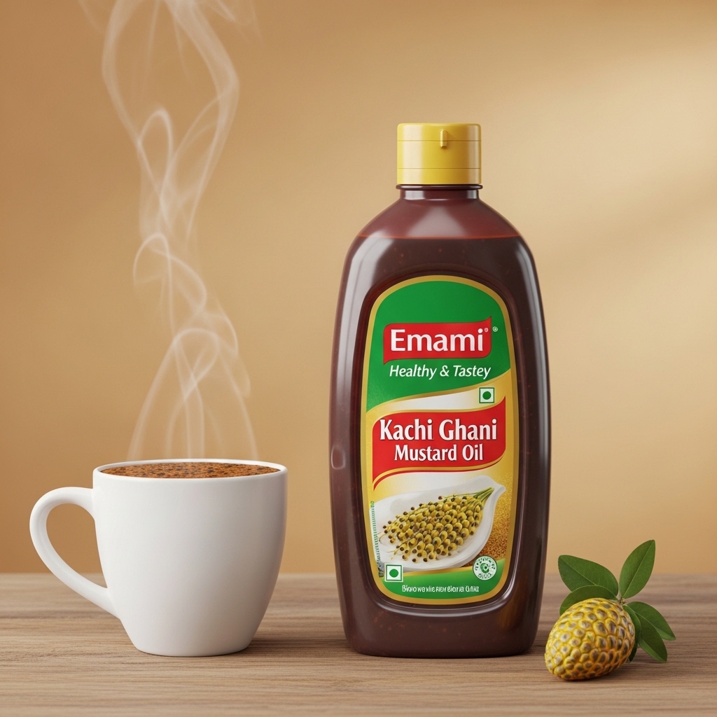 Emami Healthy & Tasty Kachi Ghani Mustard Oil