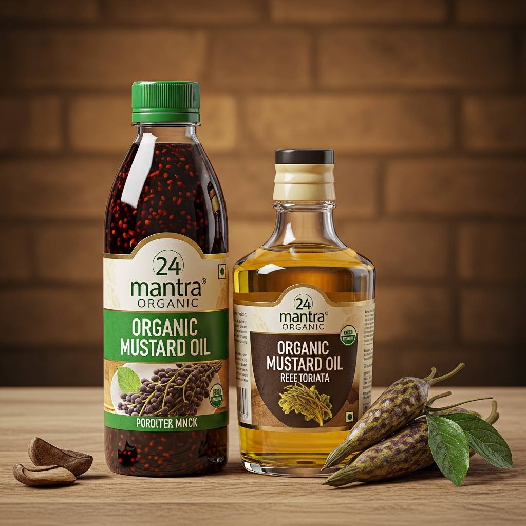 24 Mantra Organic Organic Mustard Oil