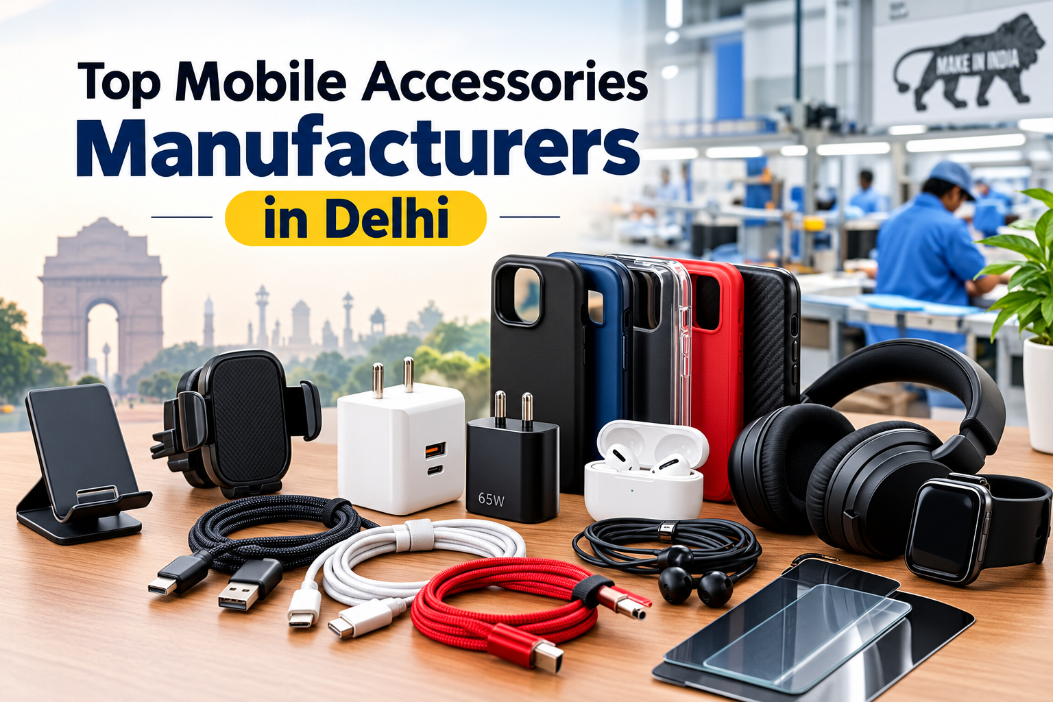 Top Mobile Accessories Manufacturers in Delhi