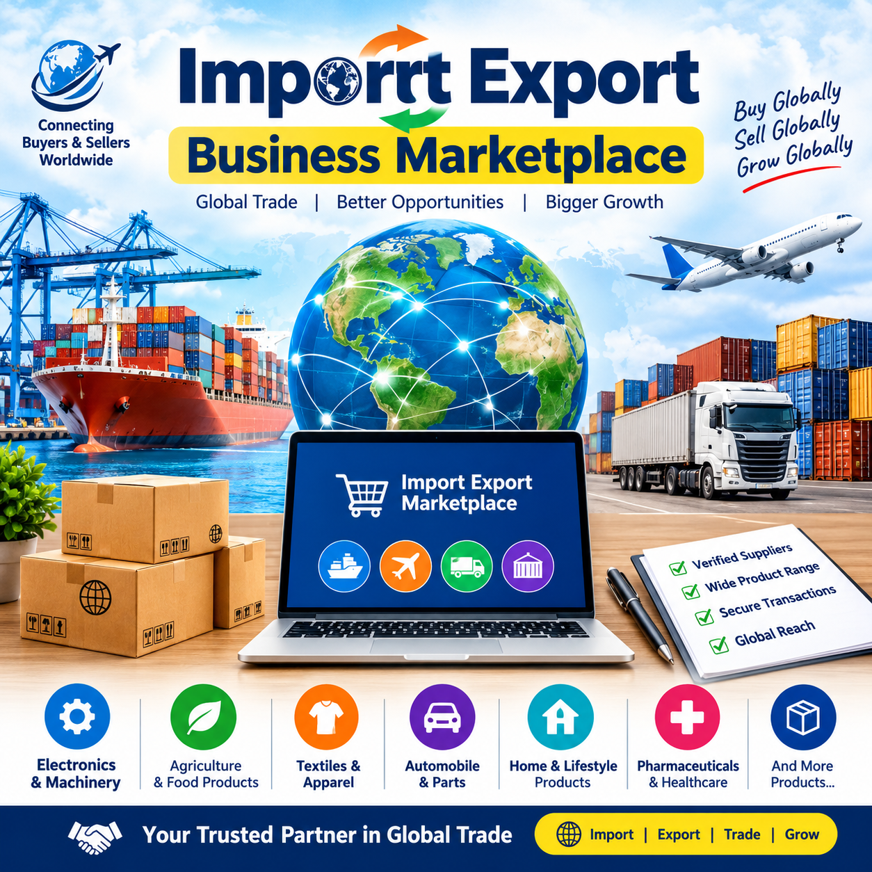 Import Export Business Marketplace